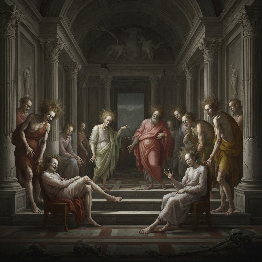 School of Athens - Night